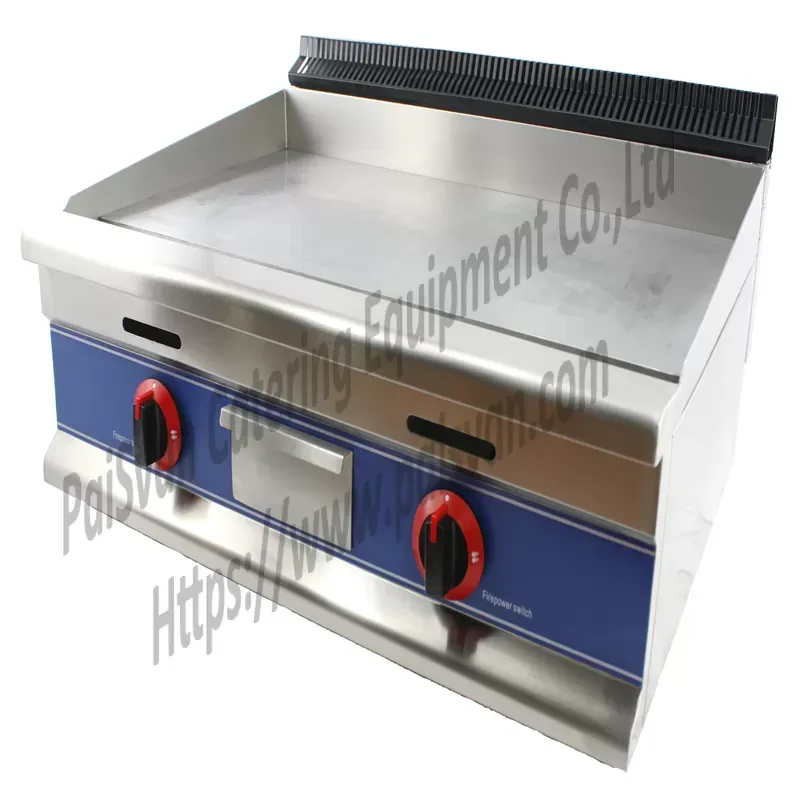 Portable Stainless Steel Chroming Plate Gas Grill Griddle GG-650C for Sale-8968