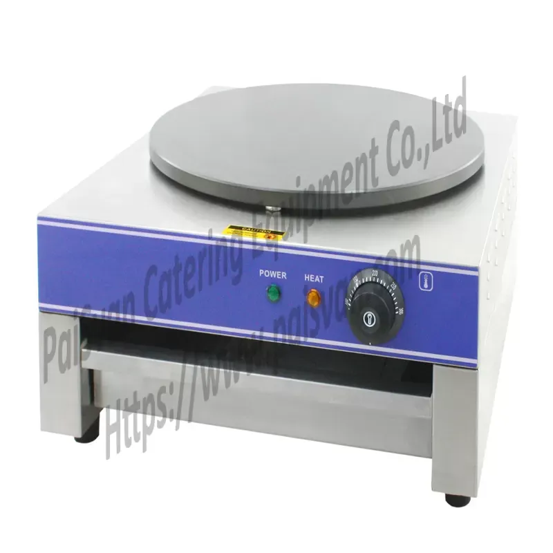 Single Plate Stainless Steel Electric Commercial Crepe Maker ECM-1