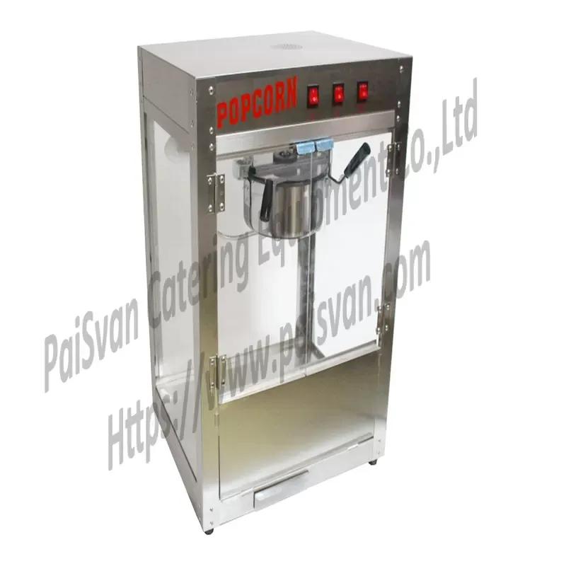 Hot Sale Table Counter Top Electric Commercial Popcorn Machine PM-8S