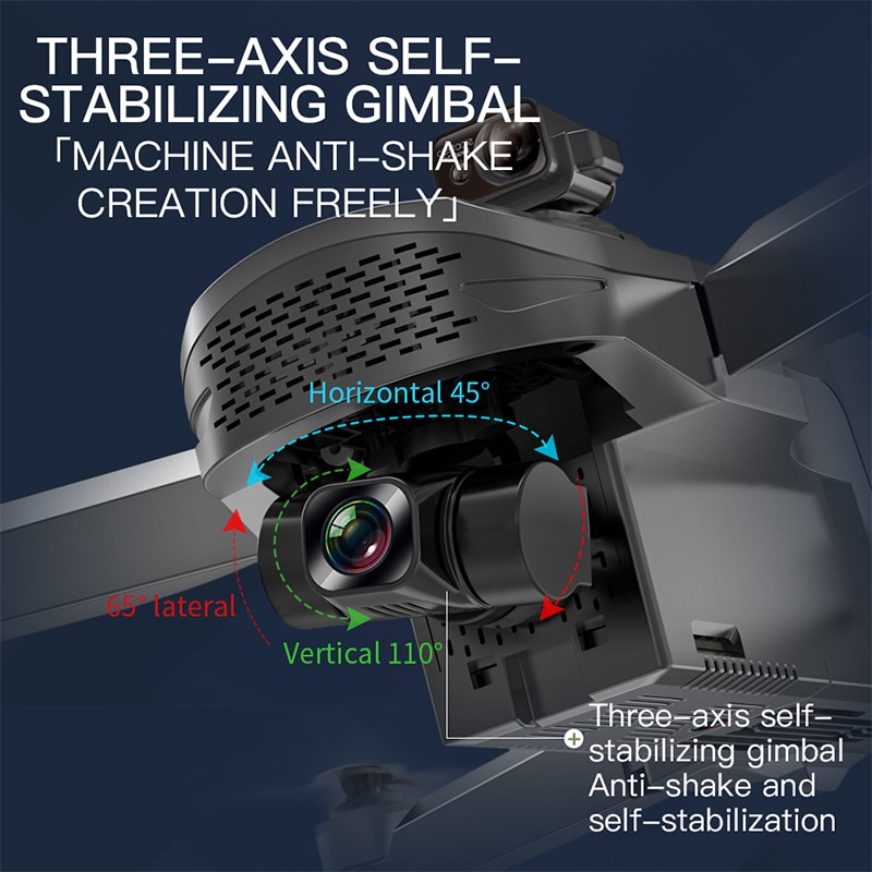 ZLL SG908 / 908Pro / SG908 MAX 4K Profesional Camera Drone With WiFi 3KM GPS 3-Axis Gimbal Obstacle Avoidance RC Quadcopter Dron