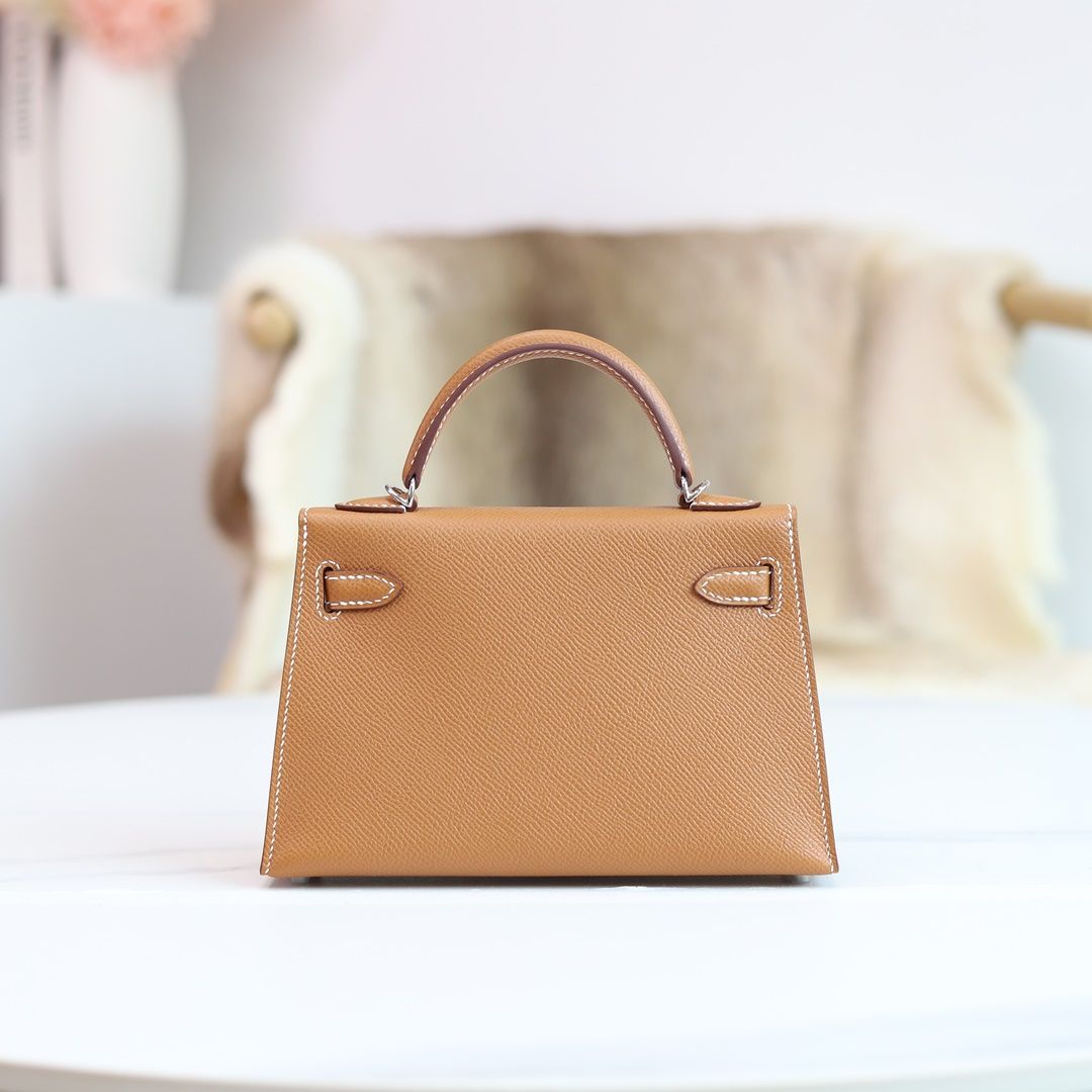 MINI KELLY 20 37 GOLD EPSOM PHW