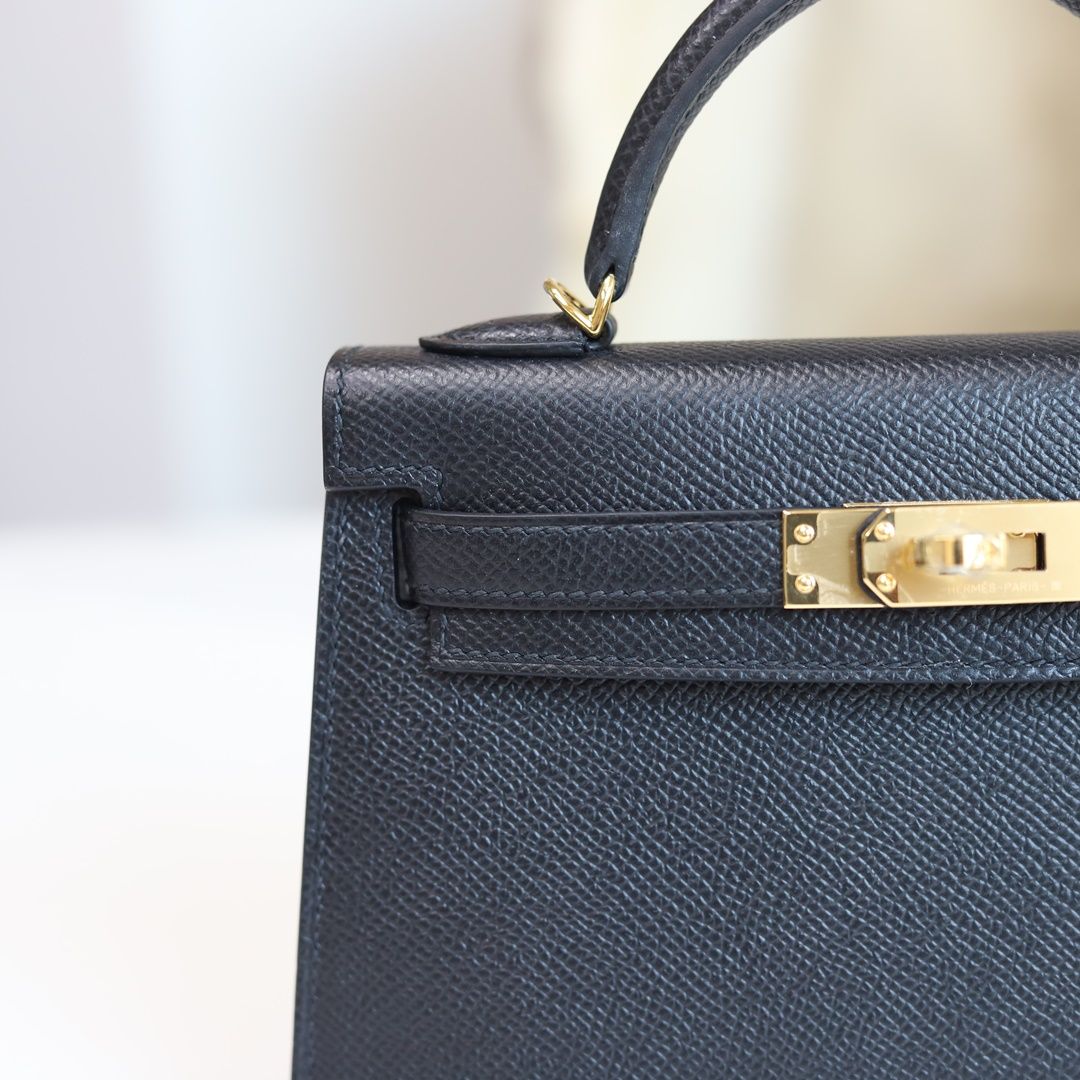 MINI KELLY 20 89 NOIR EPSOM GHW