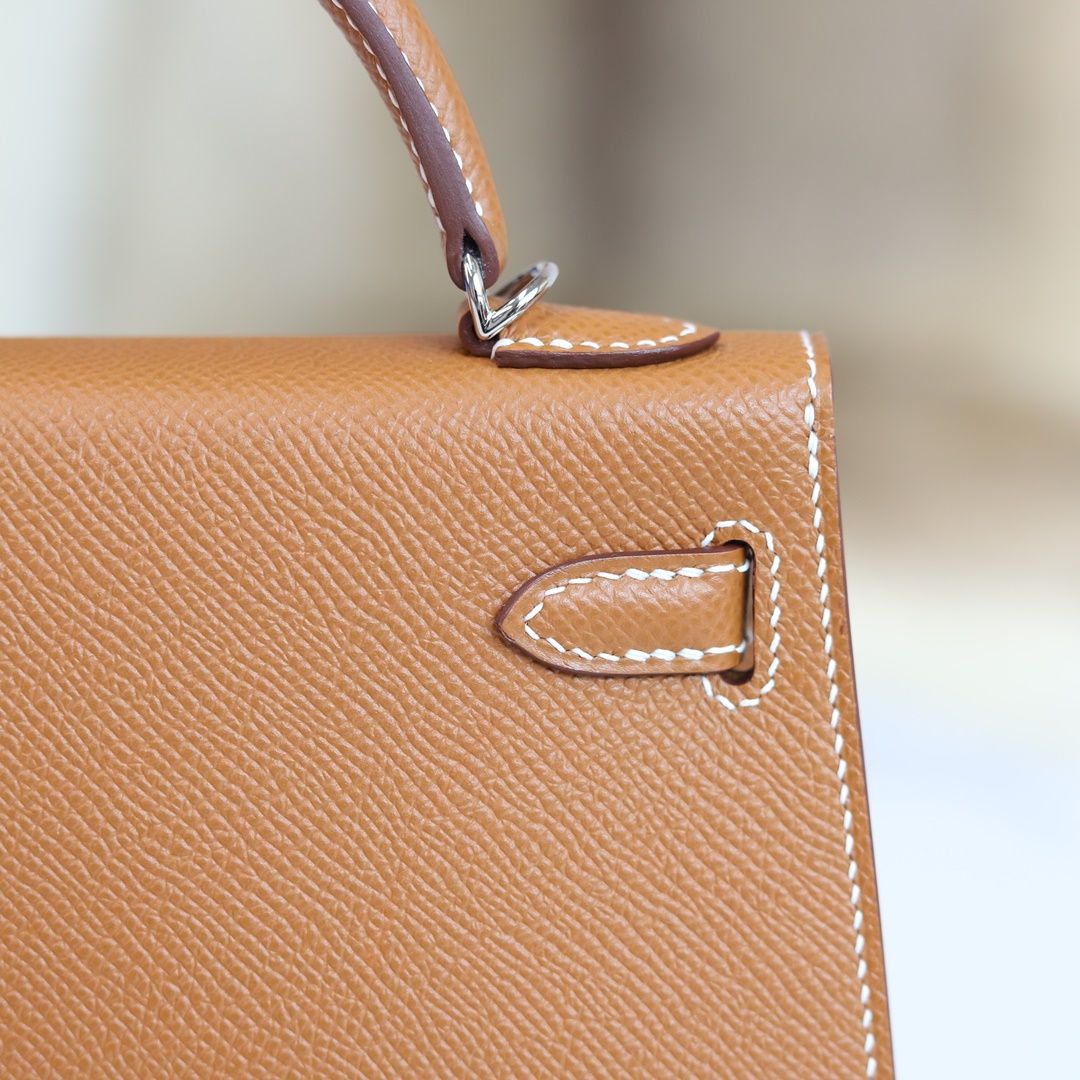 MINI KELLY 20 37 GOLD EPSOM PHW