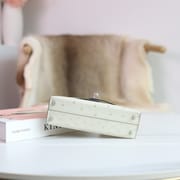 MINI KELLY 20 3C PARCHEMIN OSTRICH PHW