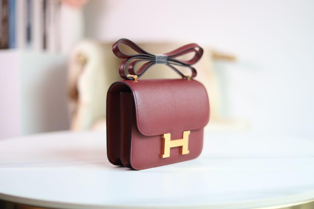 CONSTANCE 19CM CC55 ROUGE H  CHEVRE GHW