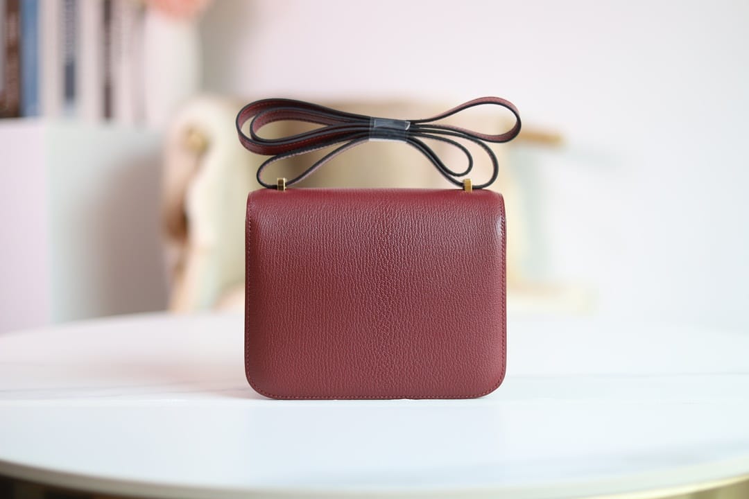CONSTANCE 19CM CC55 ROUGE H  CHEVRE GHW