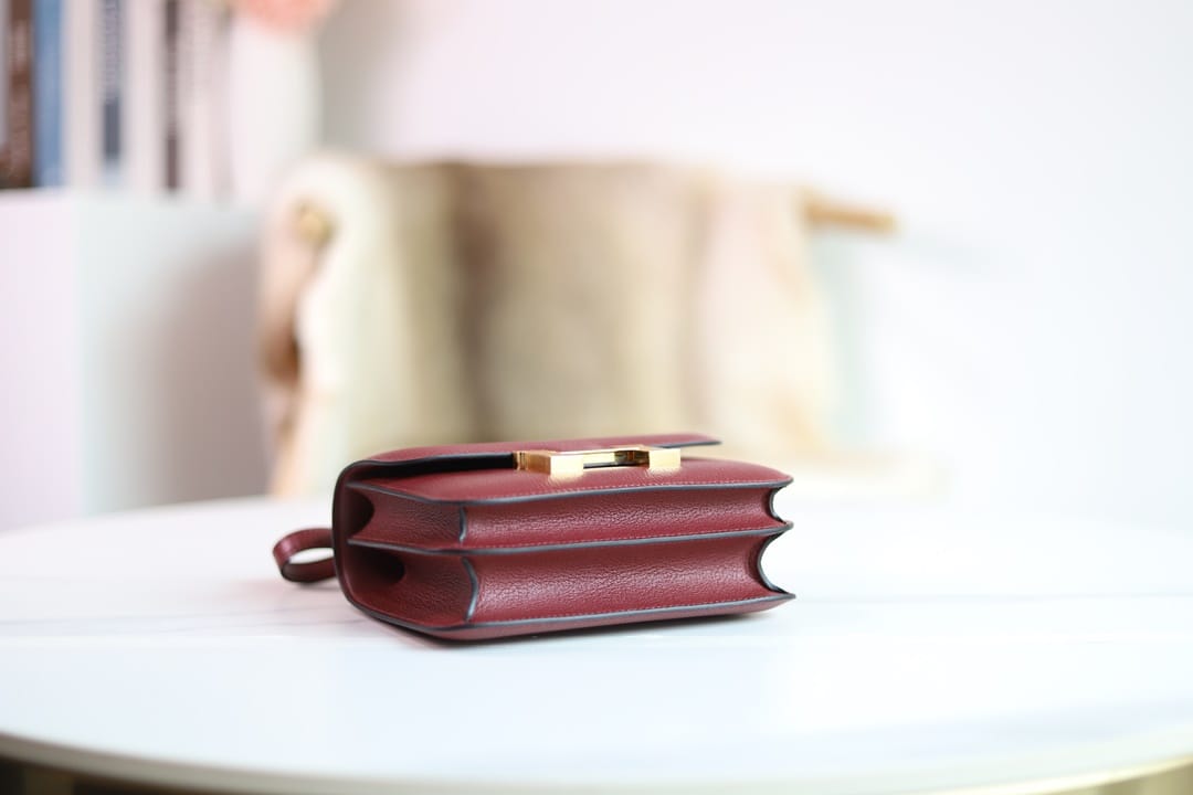 CONSTANCE 19CM CC55 ROUGE H  CHEVRE GHW