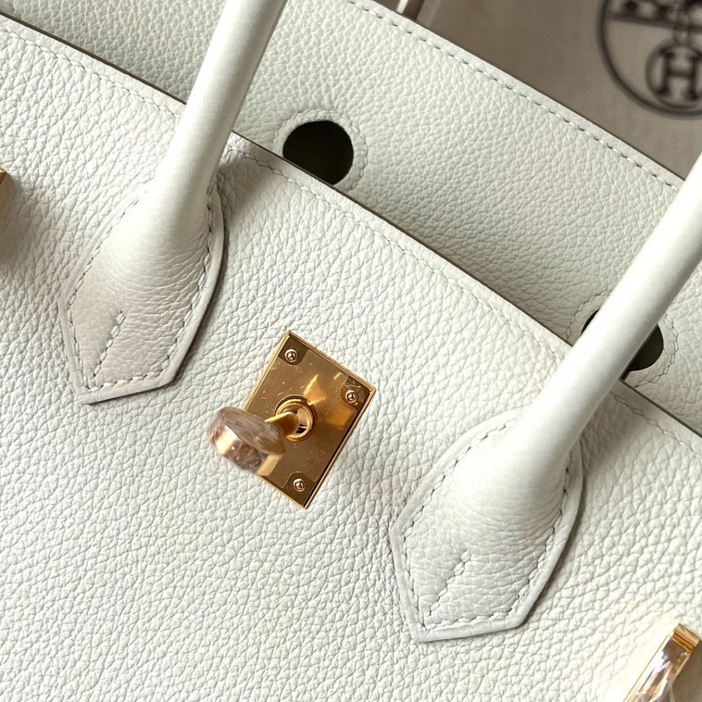 BIRKIN 25CM TAURILLON CLEMENCE 0T MUSHROOM GHW