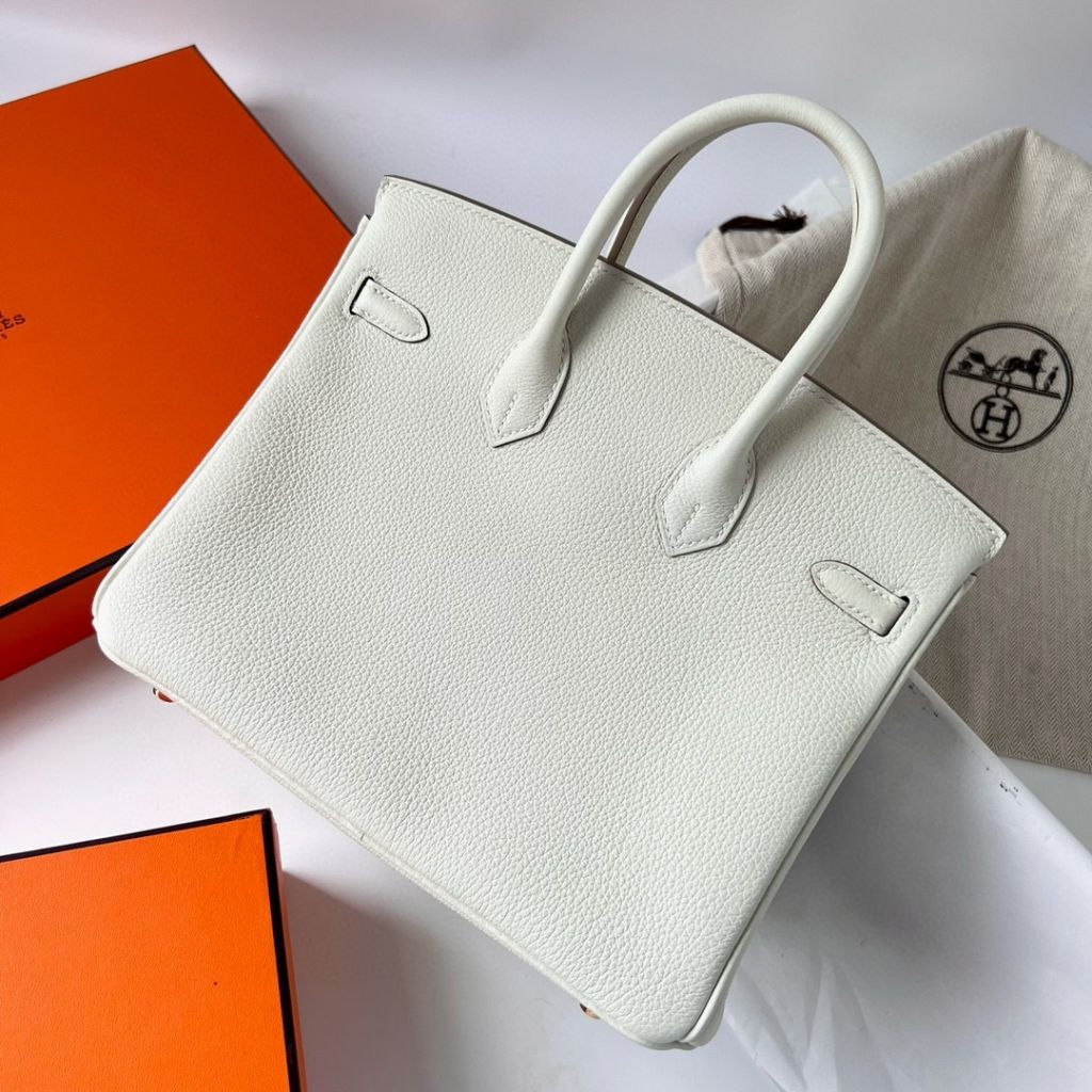 BIRKIN 25CM TAURILLON CLEMENCE 0T MUSHROOM GHW