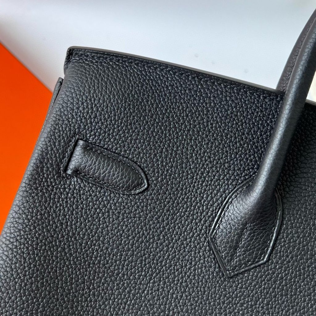 BIRKIN 35CM TAURILLON CLEMENCE 89 NOIR GHW