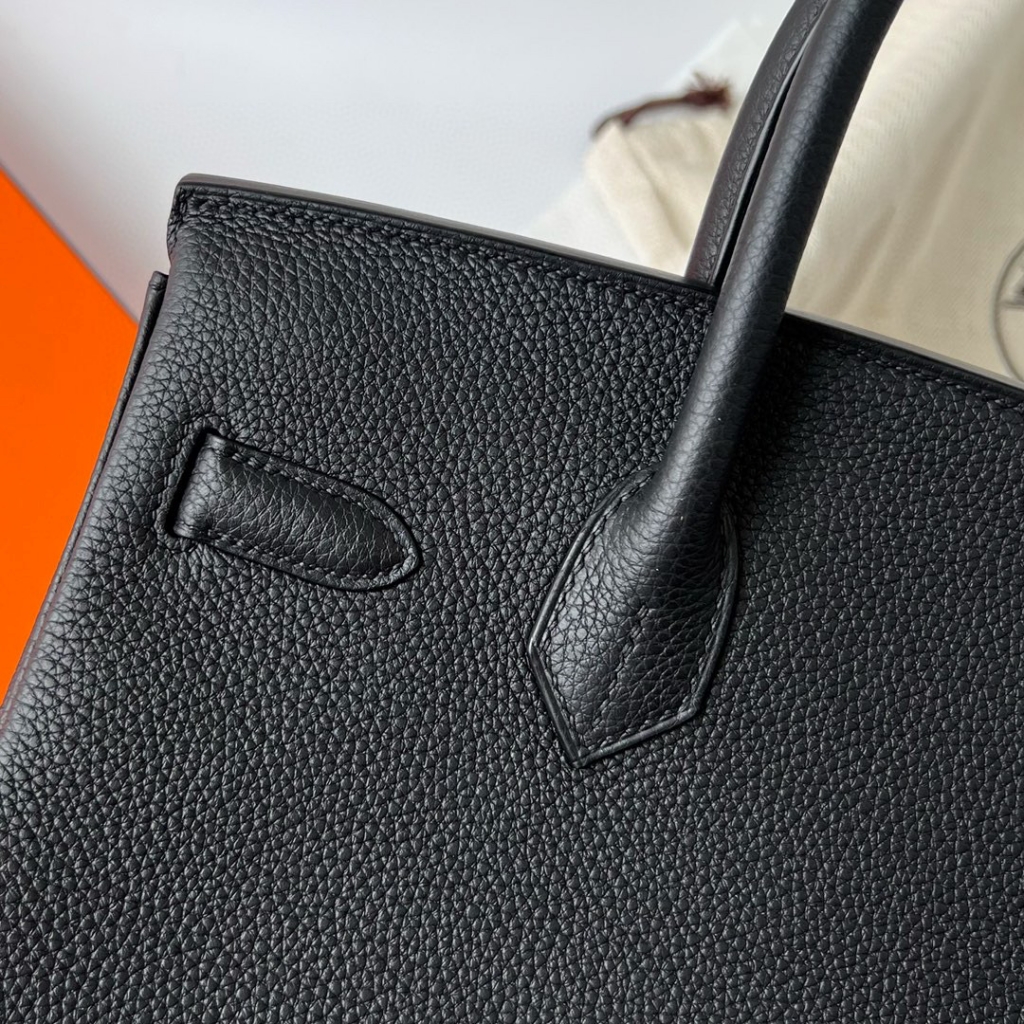 BIRKIN 30CM TAURILLON CLEMENCE 89 NOIR PHW BIRKIN 30CM TAURILLON CLEMENCE 89 NOIR PHW