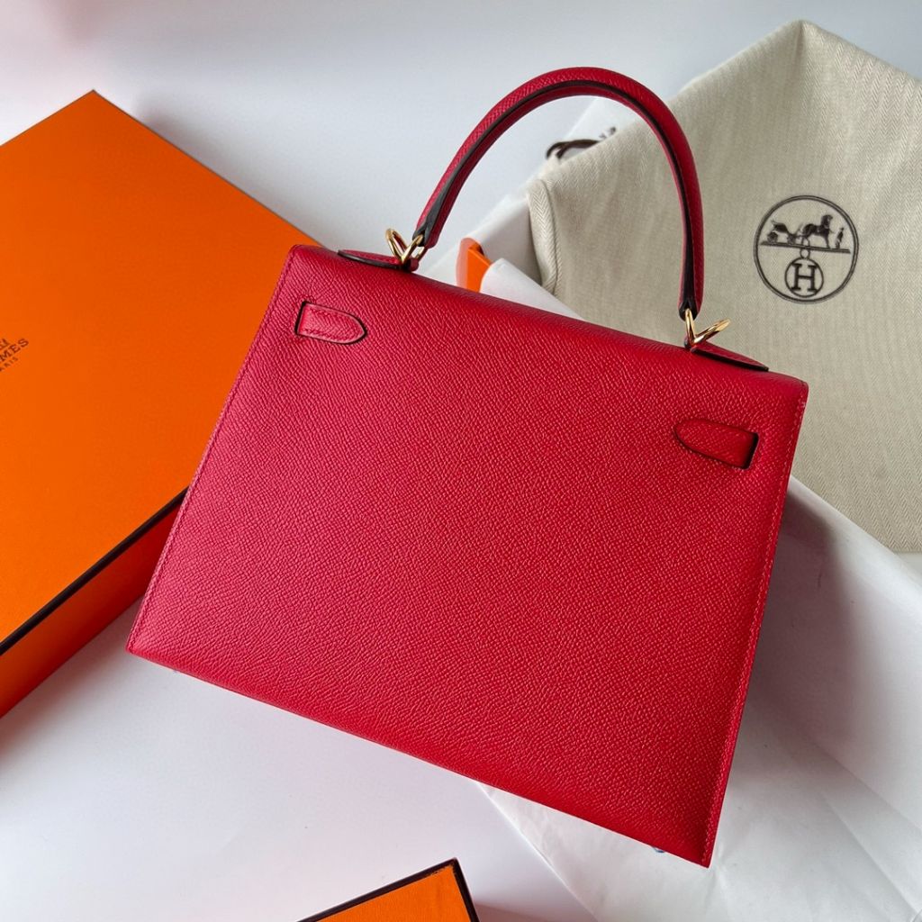 KELLY 25CM SELLIER EPSOM Q5 ROSE CASAQUE GHW