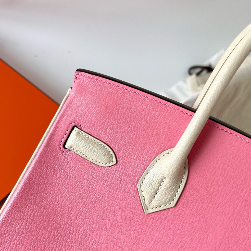 BIRKIN 30CM CHEVRE 5P PINK/10 CRAIE GHW BIRKIN 30CM CHEVRE 5P PINK/10 CRAIE GHW