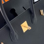 BIRKIN 35CM TAURILLON CLEMENCE 89 NOIR GHW