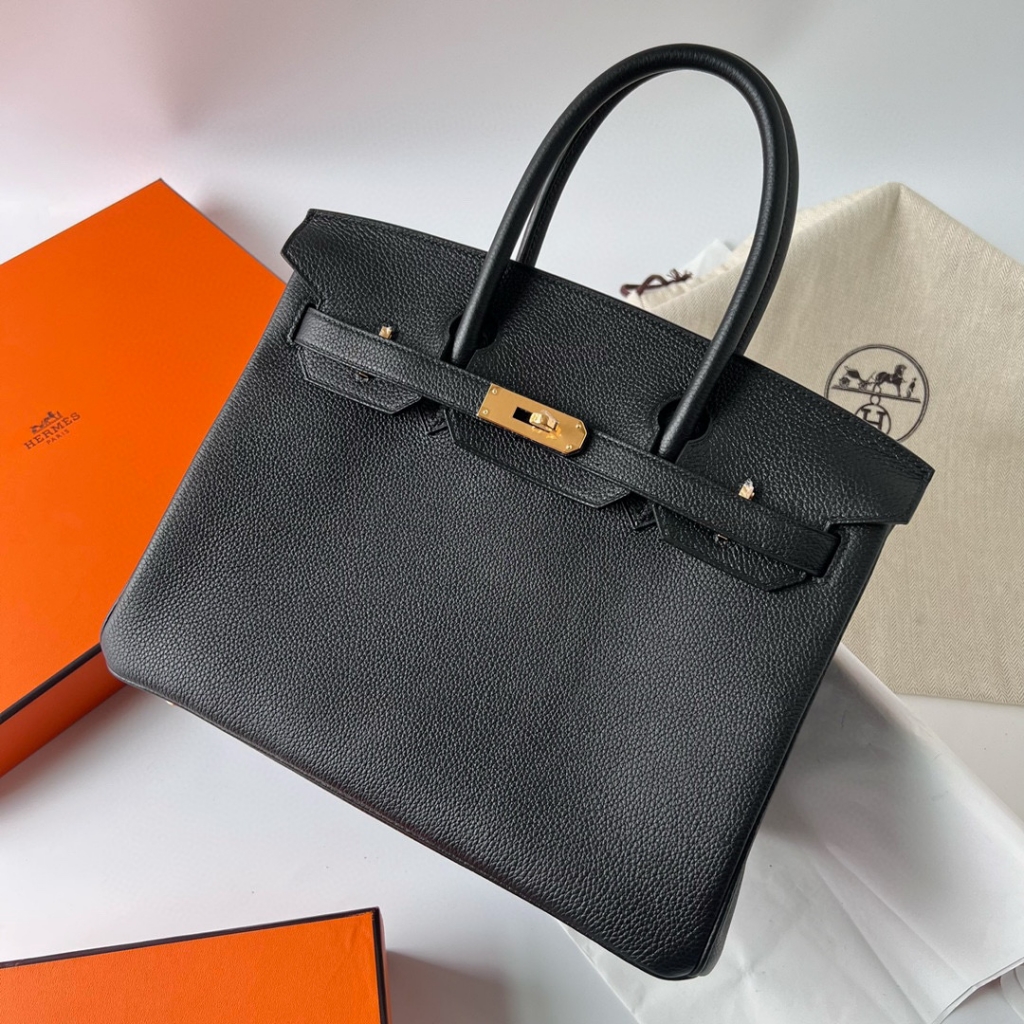 BIRKIN 30CM TAURILLON CLEMENCE 89 NOIR/37 GOLD GHW BIRKIN 30CM TAURILLON CLEMENCE 89 NOIR/37 GOLD GHW