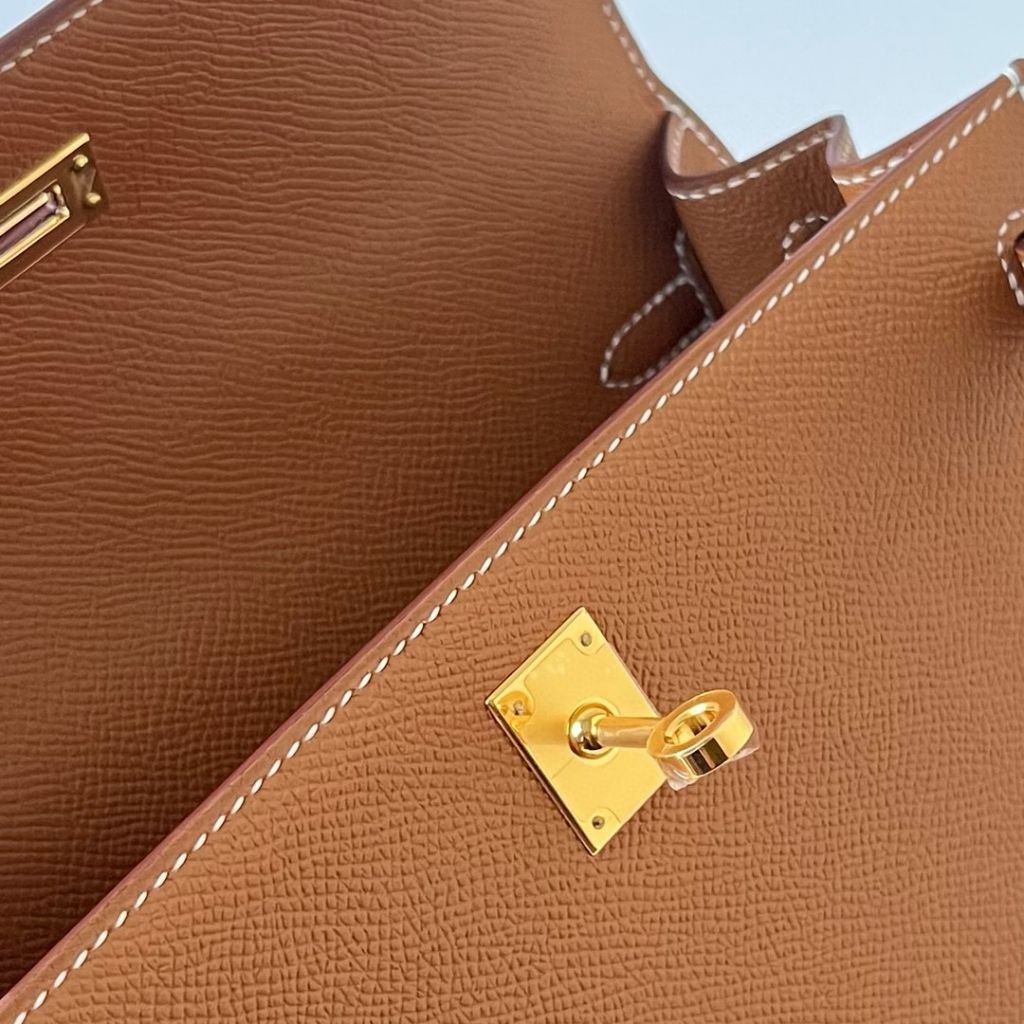KELLY 25CM EPSOM 37 GOLD  GHW