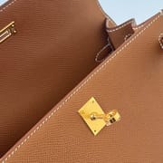 KELLY 25CM EPSOM 37 GOLD  GHW