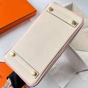 BIRKIN 25CM CHEVRE I2 NATA/3Q ROSE SAKURA BRUSHED GOLD HARDWARE