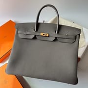 BIRKIN 40CM TAURILLON CLEMENCE 8F ETAINGHW