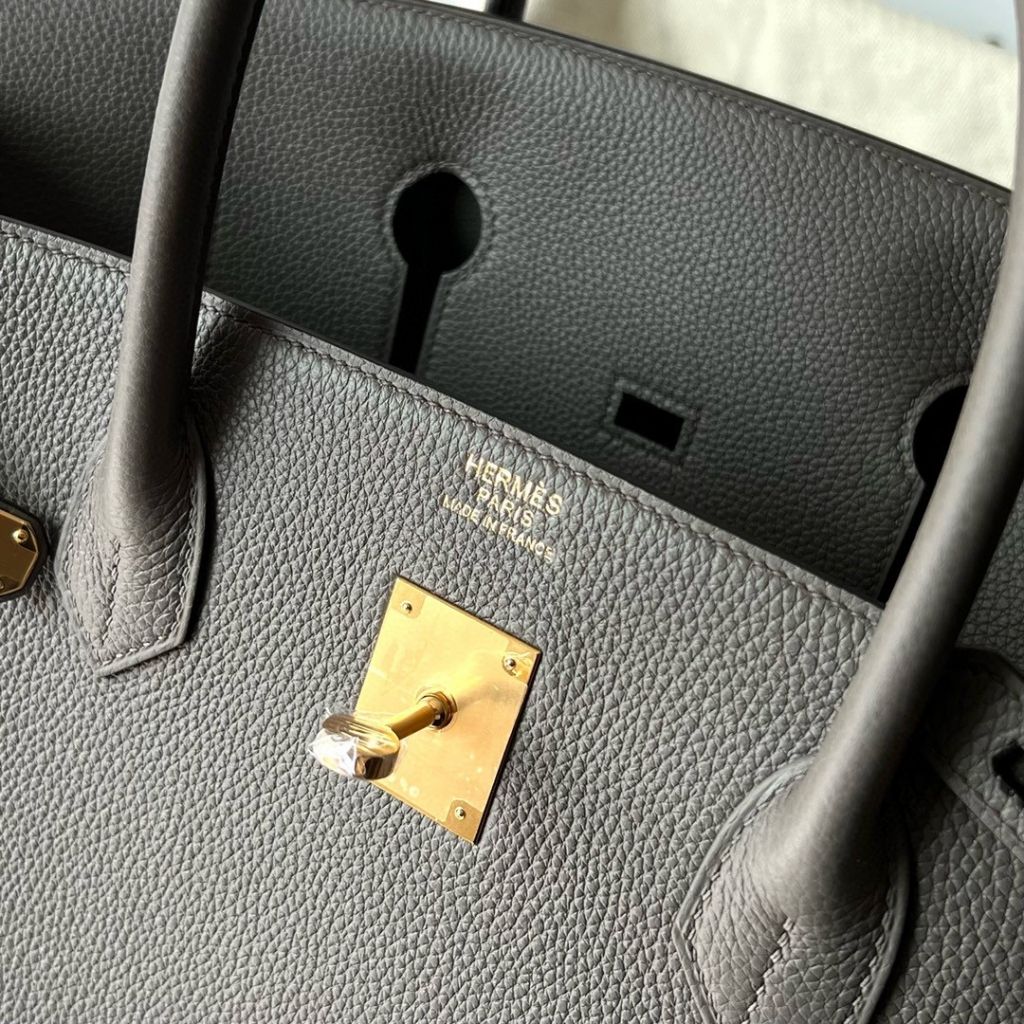 BIRKIN 40CM TAURILLON CLEMENCE 8F ETAINGHW