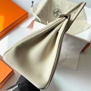 BIRKIN 30CM TAURILLON CLEMENCE 10 CRAIE GHW