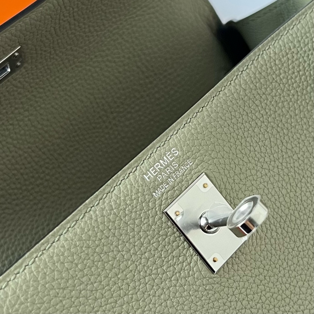 KELLY 25CM TAURILLON CLEMENCE Q1 SAUGE PHW