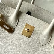 BIRKIN 30CM TAURILLON CLEMENCE 10 CRAIE GHW