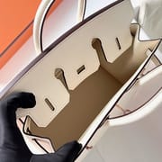 BIRKIN 25CM SELLIER EPSOM I2 NATA ROSE GOLD HARDWARE