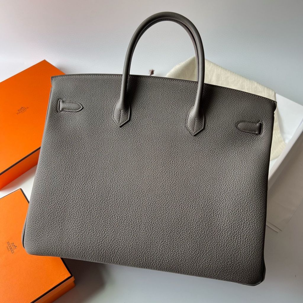BIRKIN 40CM TAURILLON CLEMENCE 8F ETAINGHW