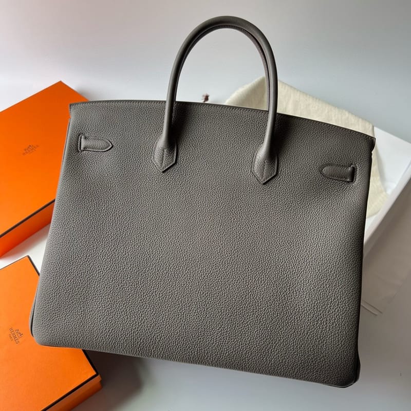 BIRKIN 40CM TAURILLON CLEMENCE 8F ETAINGHW