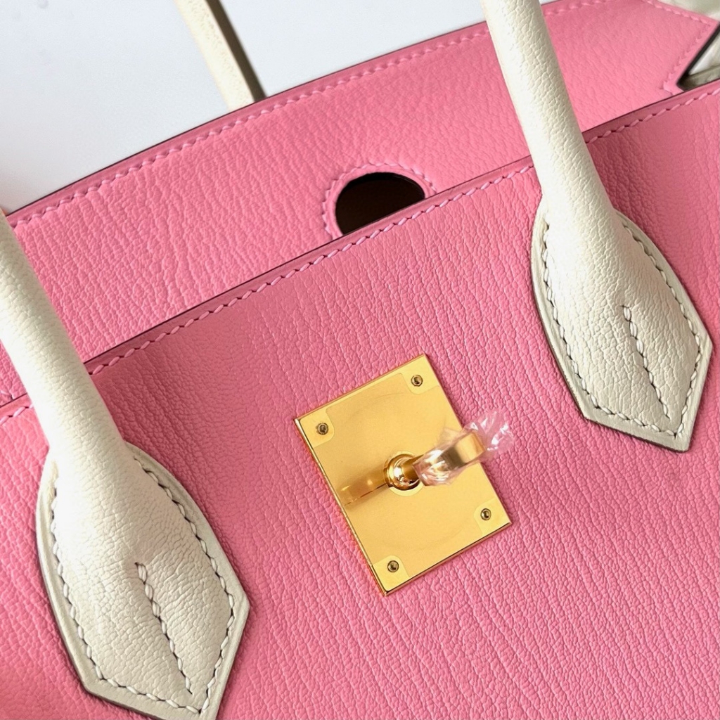 BIRKIN 30CM CHEVRE 5P PINK/10 CRAIE GHW BIRKIN 30CM CHEVRE 5P PINK/10 CRAIE GHW