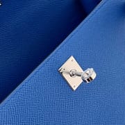 KELLY 25CM EPSOM 71 BLEU DE FRANCE  PHW