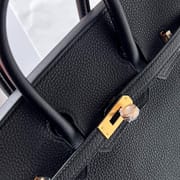 BIRKIN 25CM TAURILLON CLEMENCE 89 NOIR GHW