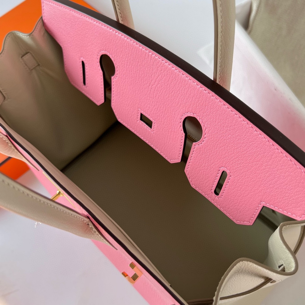 BIRKIN 30CM CHEVRE 5P PINK/10 CRAIE GHW BIRKIN 30CM CHEVRE 5P PINK/10 CRAIE GHW