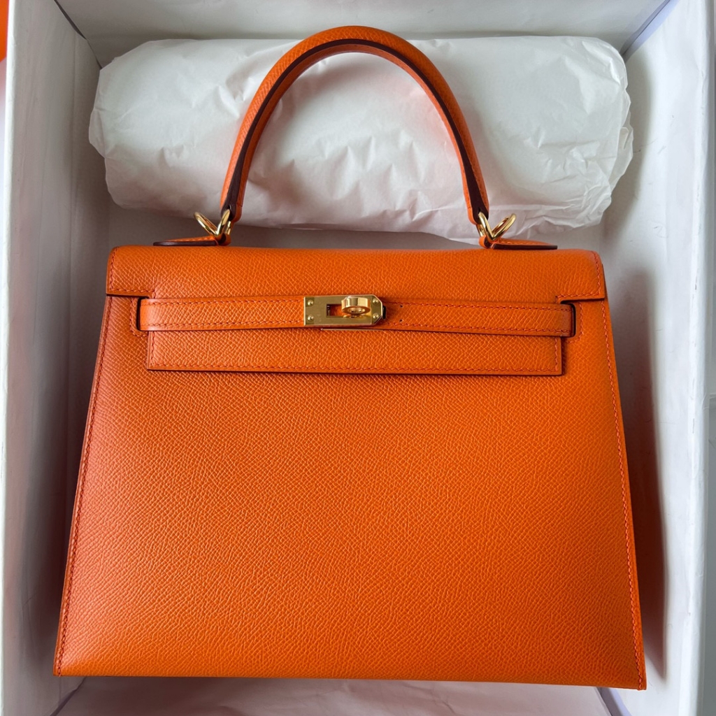 KELLY 25CM EPSOM 93 ORANGE GHW KELLY 25CM EPSOM 93 ORANGE GHW
