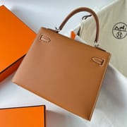 KELLY 25CM SELLIER EPSOM 37 GOLD PHW