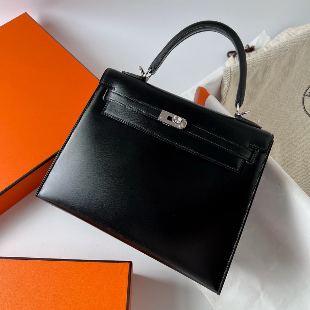 KELLY 25CM BOX 89 NOIR PHW