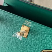 KELLY 25CM EPSOM U4 VERT VERIGO GHW