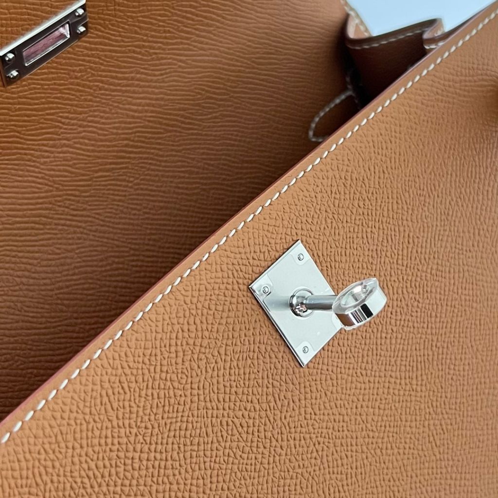 KELLY 25CM SELLIER EPSOM 37 GOLD PHW