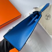 KELLY 25CM EPSOM 71 BLEU DE FRANCE GHW