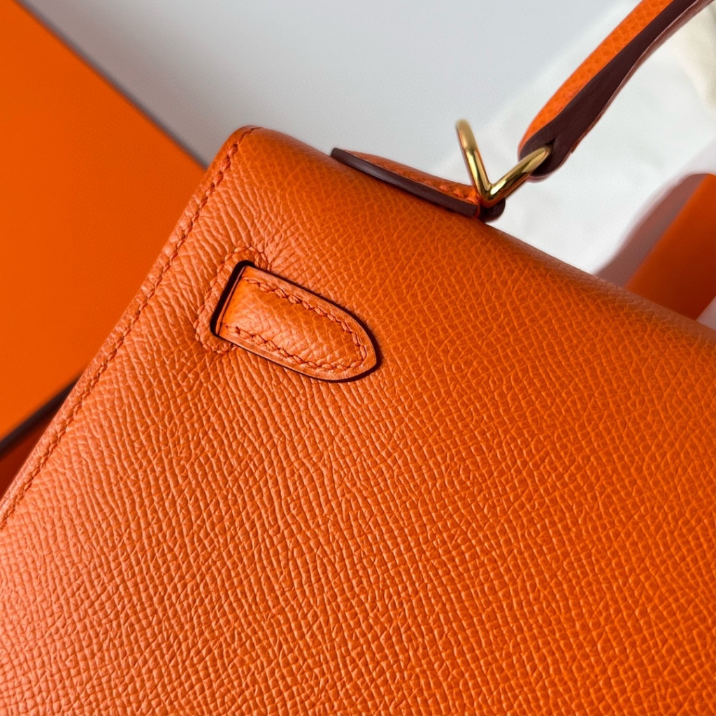 KELLY 25CM EPSOM 93 ORANGE GHW KELLY 25CM EPSOM 93 ORANGE GHW