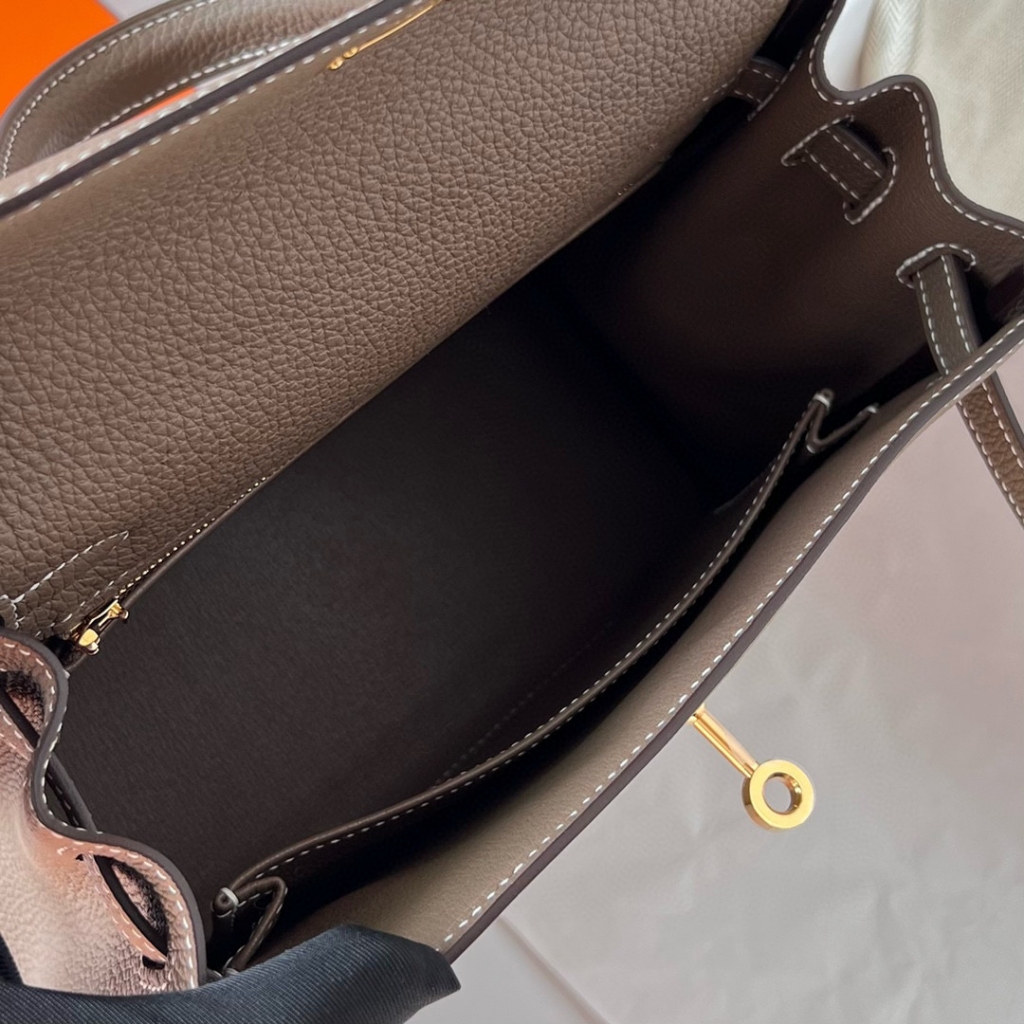 KELLY 25CM EPSOM 18 ETOUPE GHW KELLY 25CM EPSOM 18 ETOUPE GHW