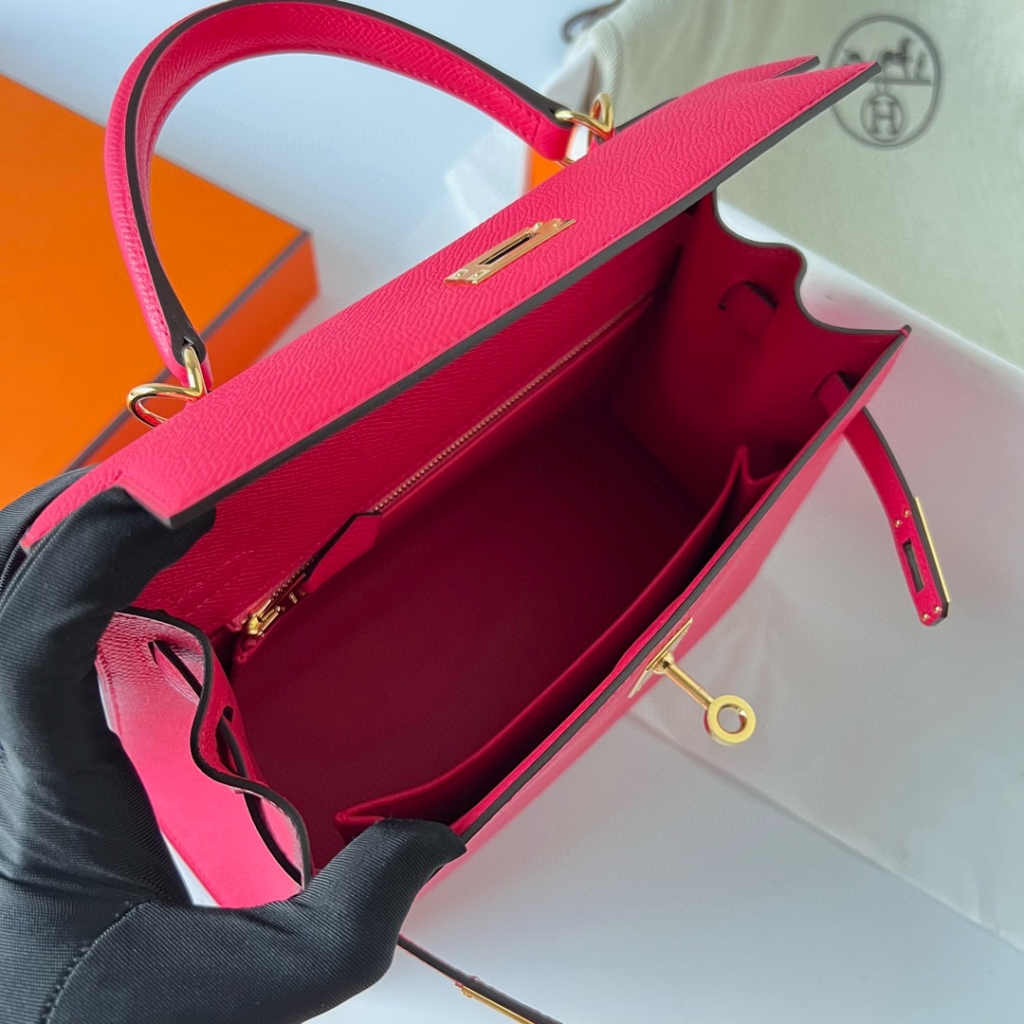 KELLY 25CM EPSOM I6 ROSE EXTREME GHW KELLY 25CM EPSOM I6 ROSE EXTREME GHW