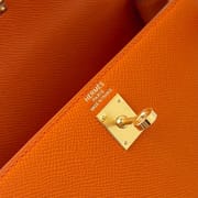 KELLY 25CM EPSOM 93 ORANGE GHW