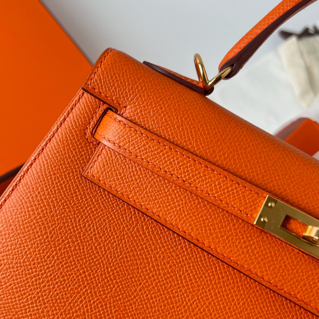 KELLY 25CM EPSOM 93 ORANGE GHW KELLY 25CM EPSOM 93 ORANGE GHW