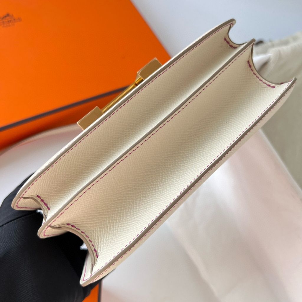 CONSTANCE 18CM EPSOM 10 CRAIE/L3 ROSE POUPRE GHW
