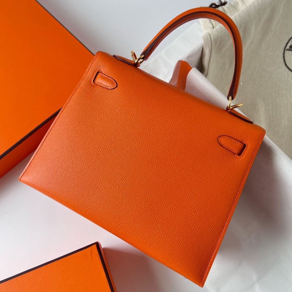 KELLY 25CM EPSOM 93 ORANGE GHW KELLY 25CM EPSOM 93 ORANGE GHW