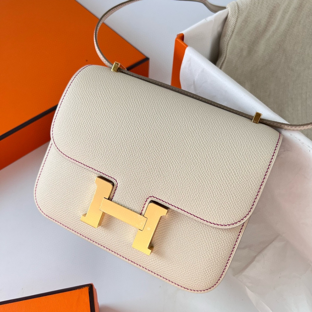 CONSTANCE 18CM EPSOM 10 CRAIE/L3 ROSE POUPRE GHW
