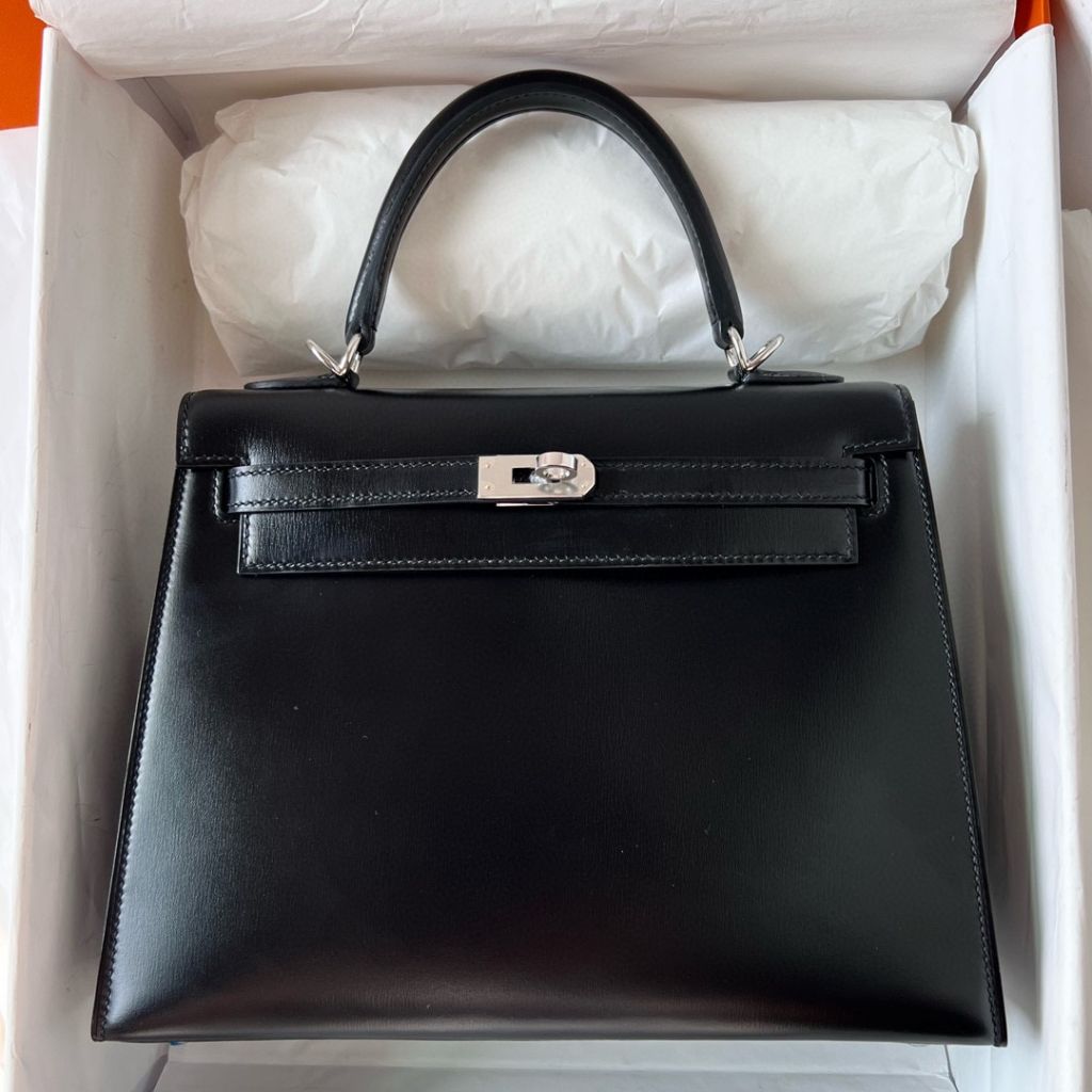 KELLY 25CM BOX 89 NOIR PHW