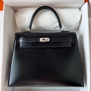 KELLY 25CM BOX 89 NOIR PHW